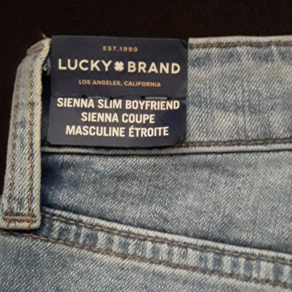 Lucky Brand Sienna Slim Boyfriend Jean's 6/28 - Picture 4 of 4